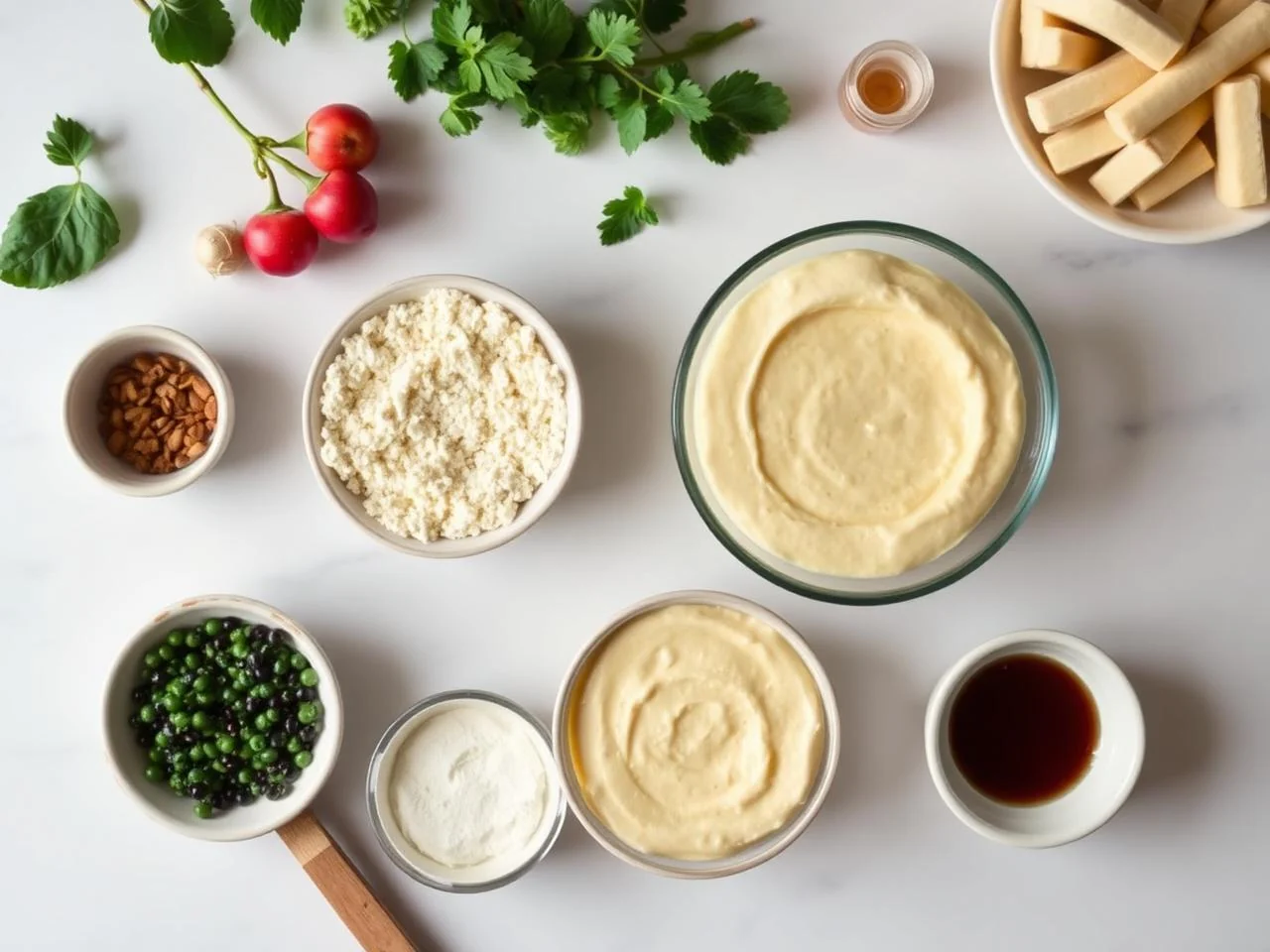 Ingredients for Pancake Batter