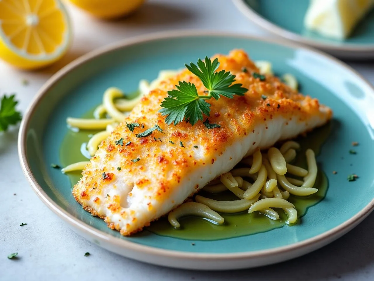 Parmesan Crusted Tilapia