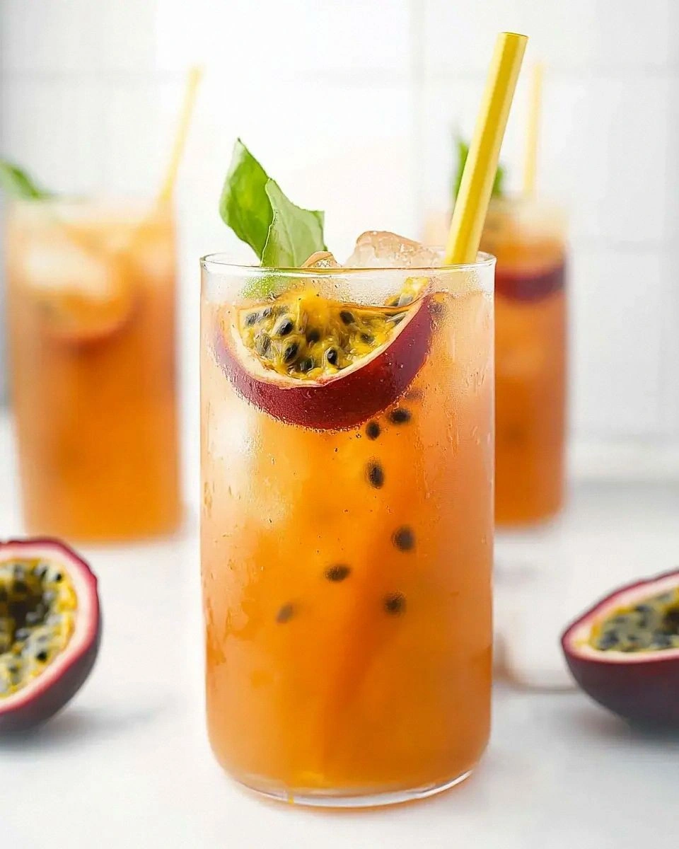 Passion Fruit Iced Tea: Discover This Refreshing Recipe!