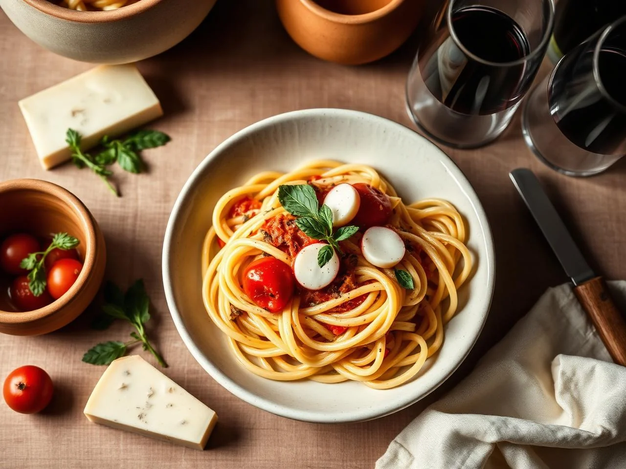 Pasta Caprese Salad