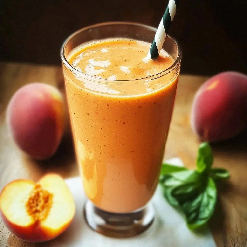 Peach Carrot Smoothie Recipe