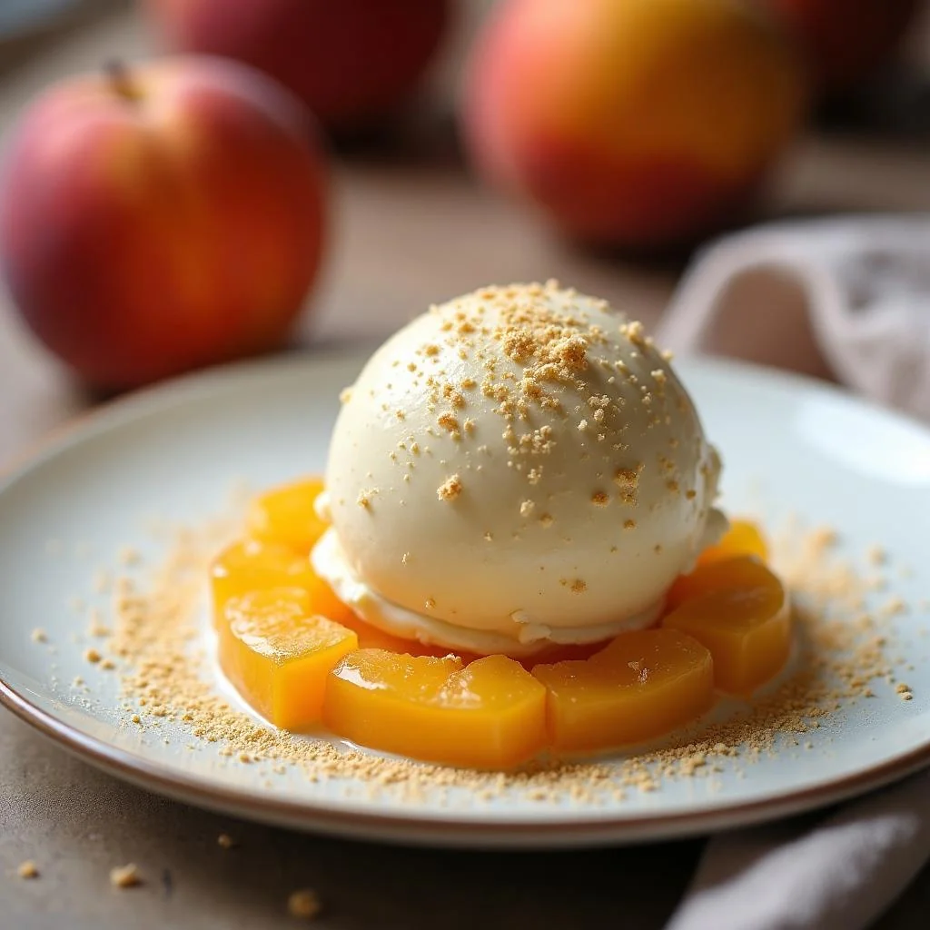 Peach Ice Cream