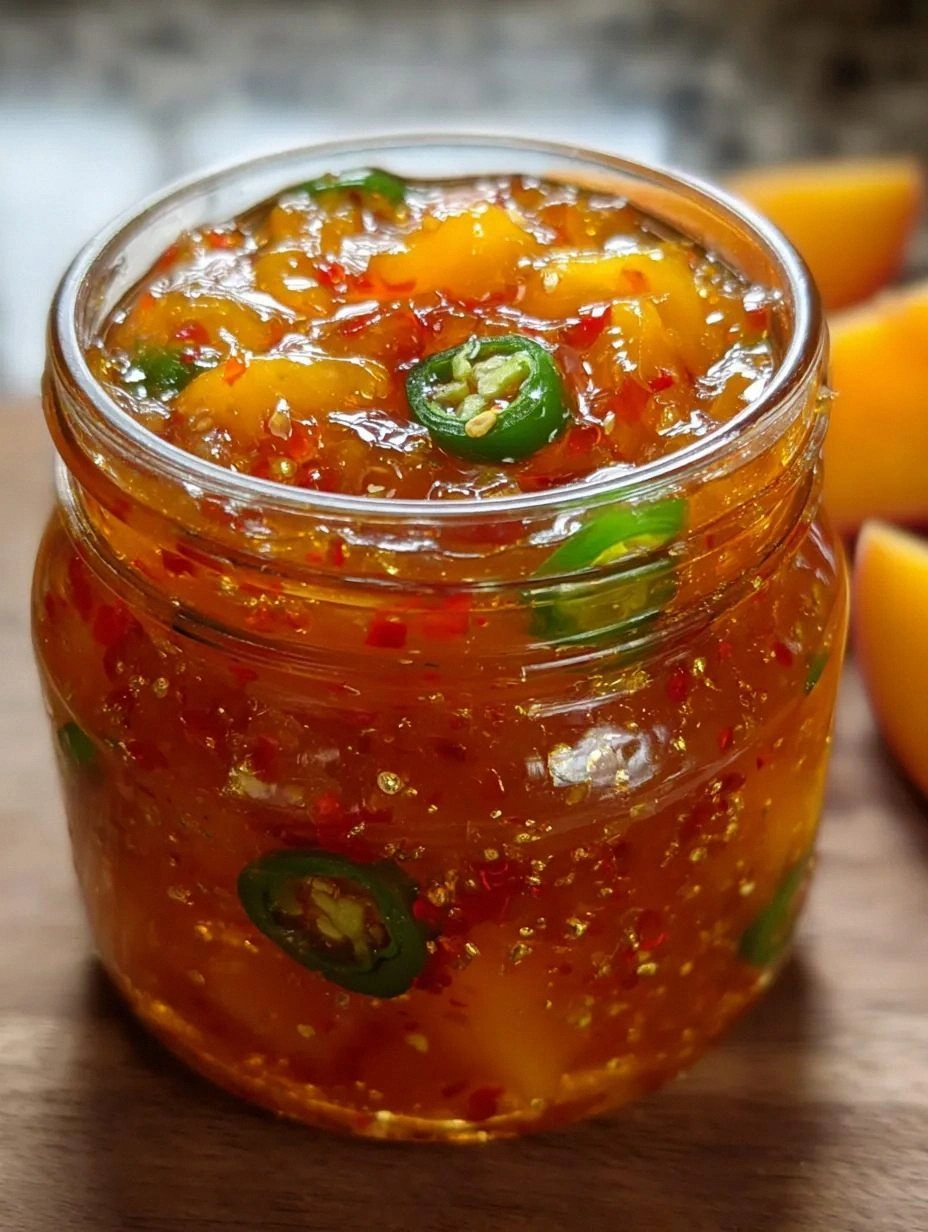 Peach Jalapeño Summer Pepper Jam