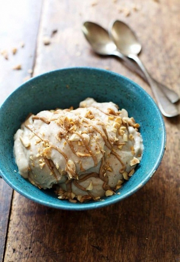 Peanut Butter Banana Ice Cream