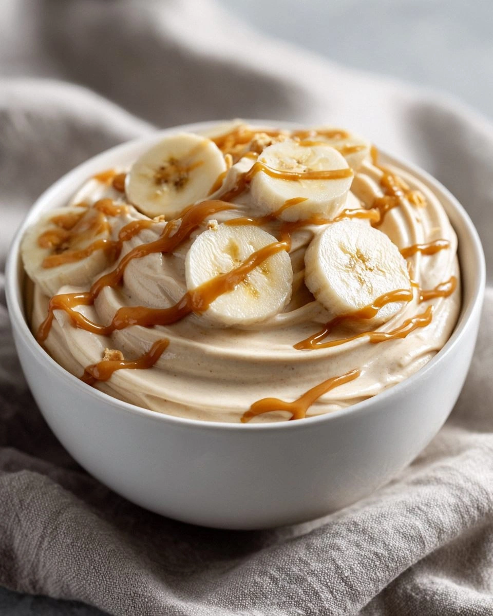 Peanut Butter Banana Protein Mousse – Simple, Filling, and Creamy High-Protein Dessert