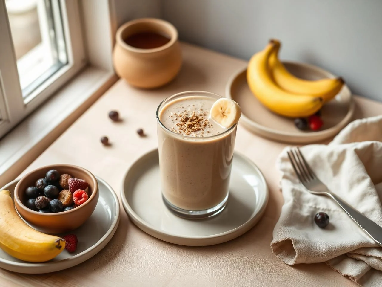Peanut Butter Banana Smoothie