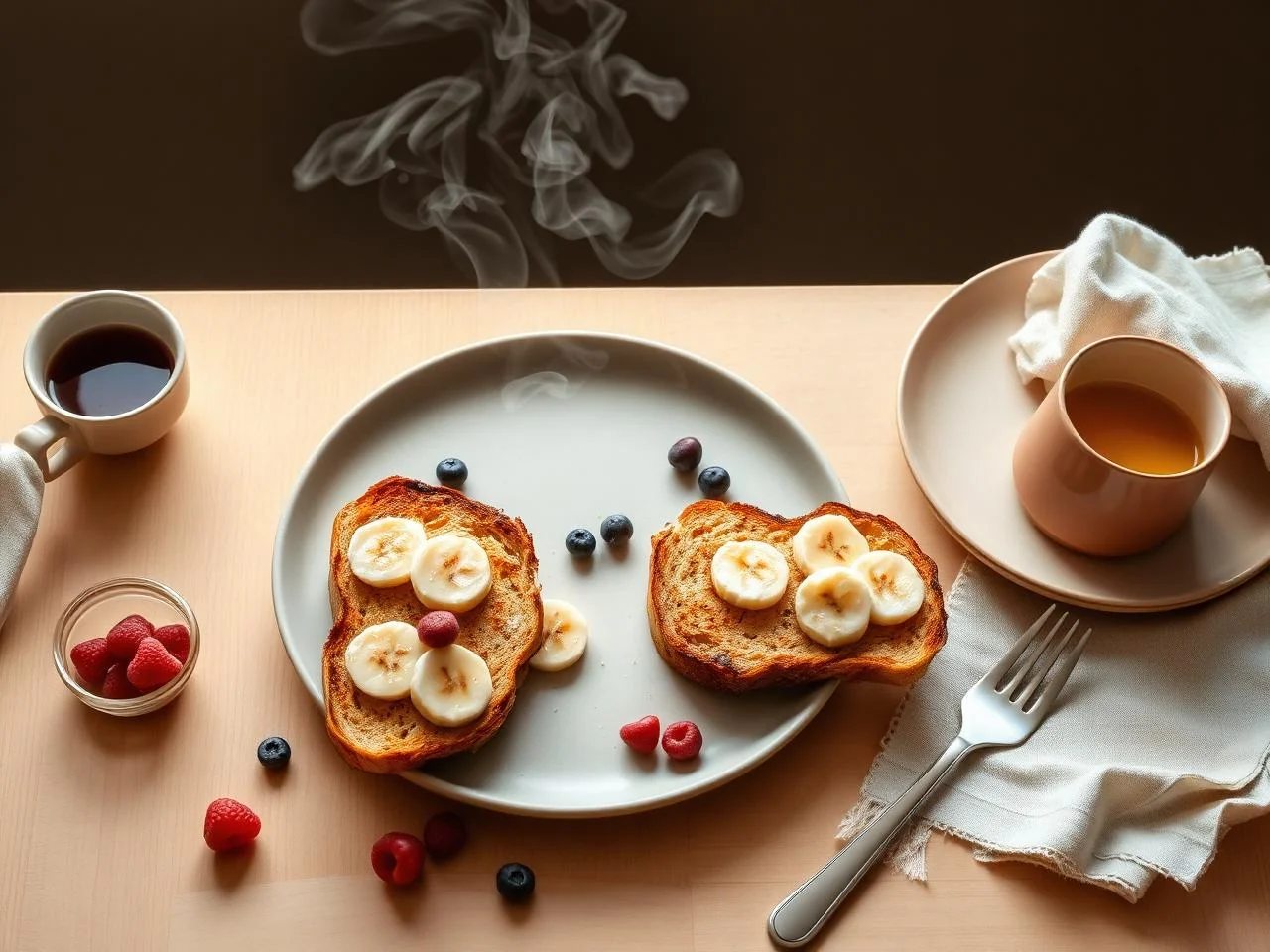Peanut Butter Banana Toast