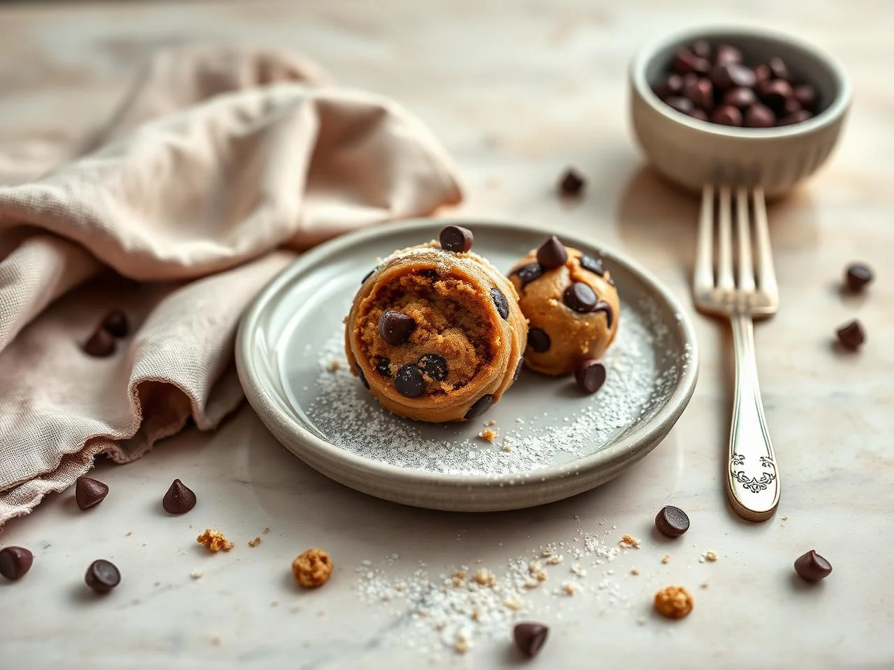 Peanut Butter Chocolate Chip Balls