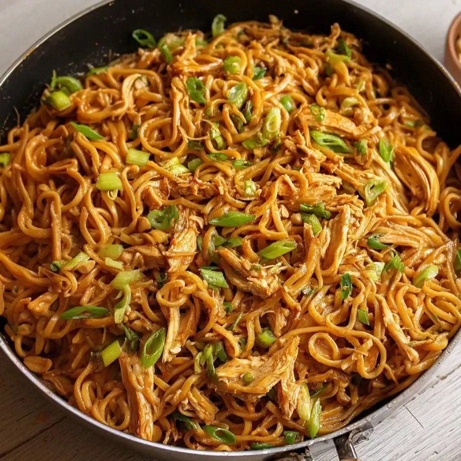 Peanut Noodles with Shredded C