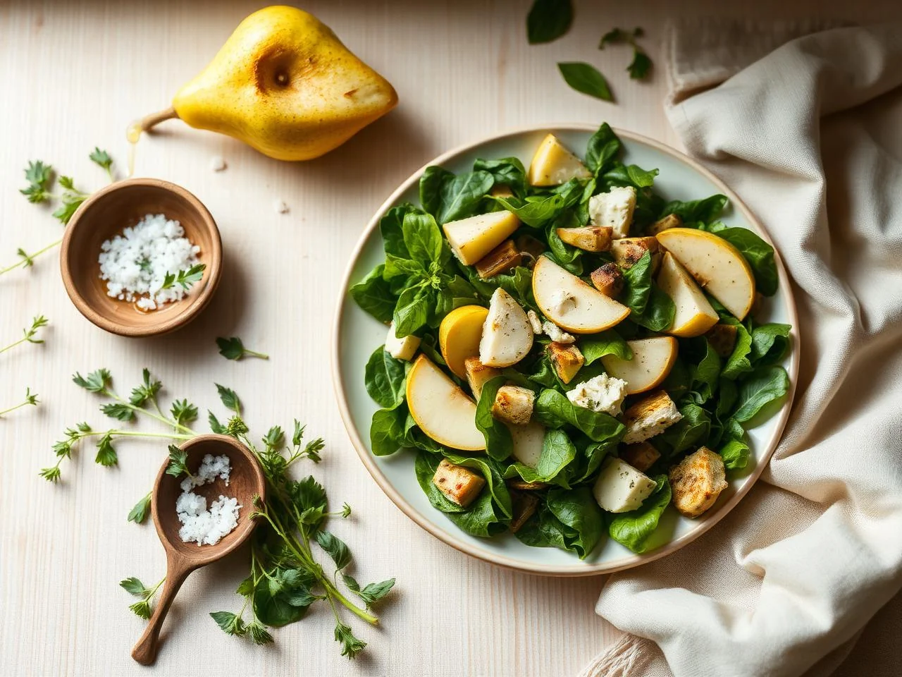 Pear And Gorgonzola Salad