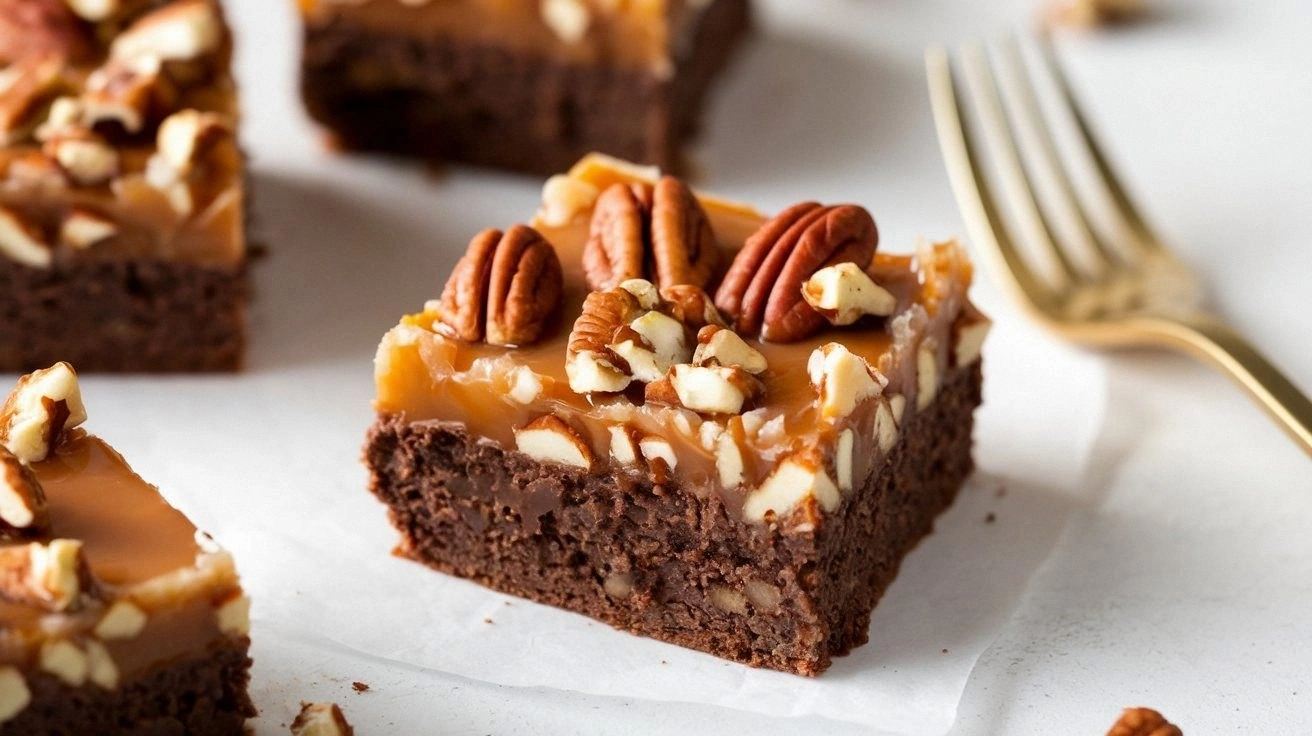 Pecan Pie Brownies (Best Ever!