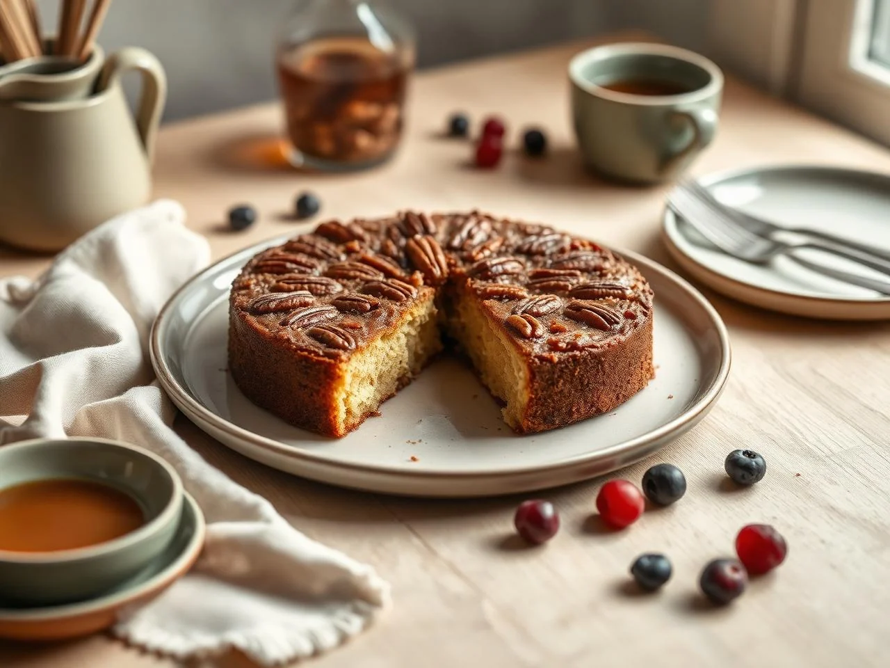 Pecan Pie Coffee Cake