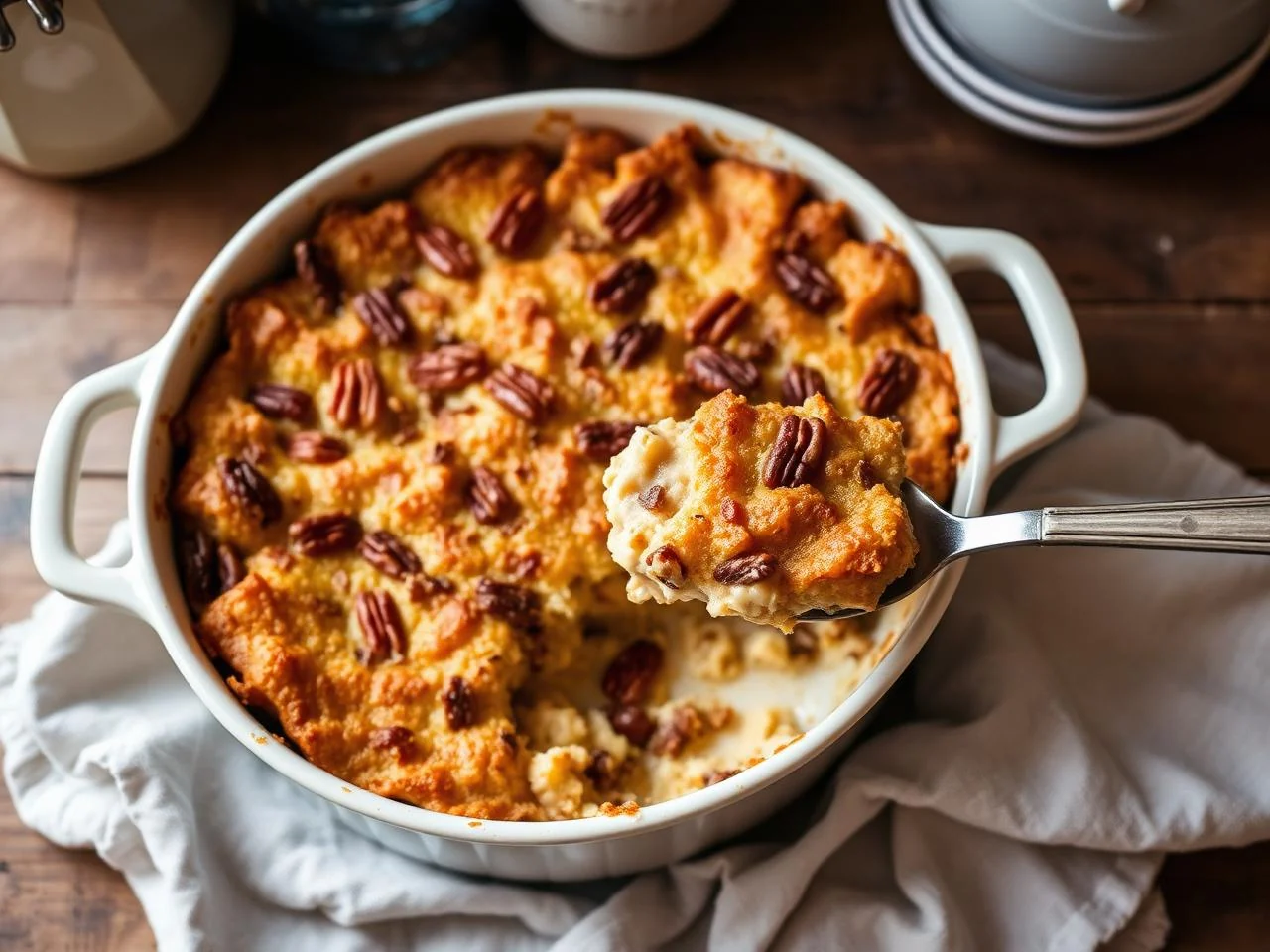 Pecan Pie French Toast Casserole