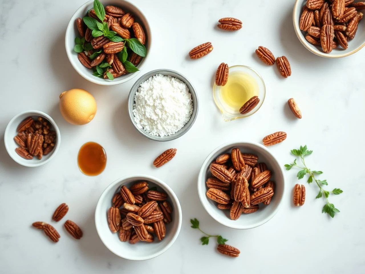 Ingredients for Pecan Pralines
