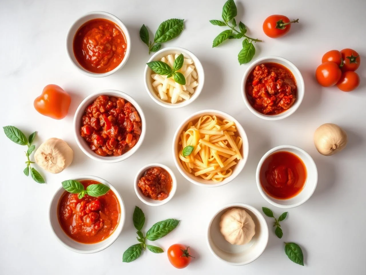 Ingredients for Penne Arrabbiata
