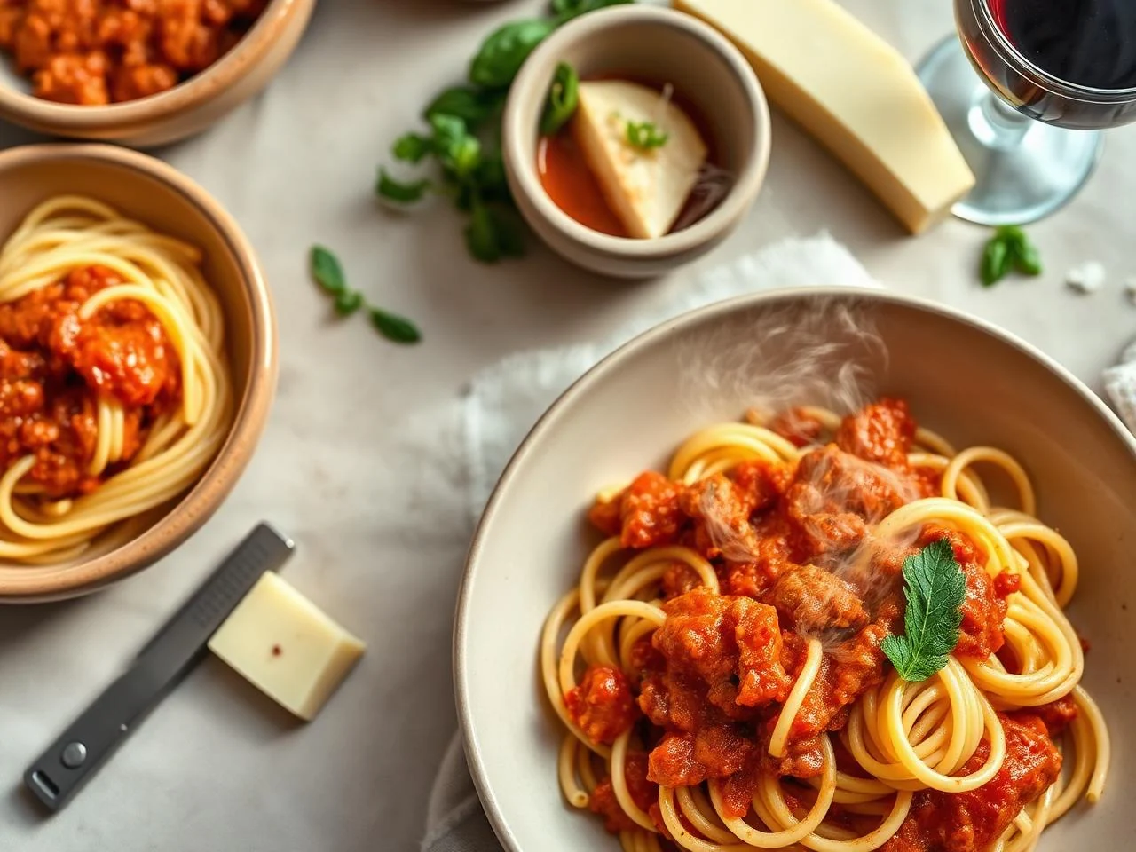 Penne With Tomato Sauce