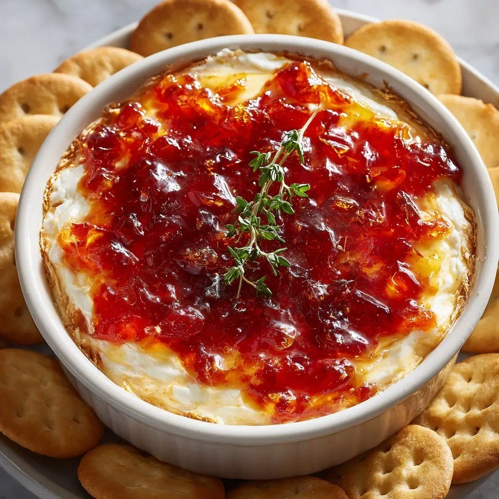 Pepper Jelly Cheese Dip: The E