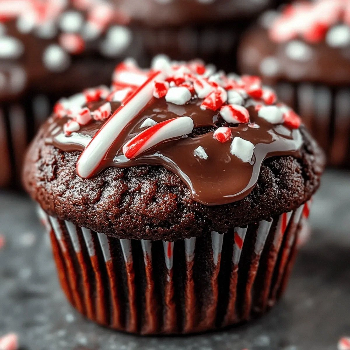 Peppermint Hot Chocolate Muffins: Your Cozy Holiday Delight