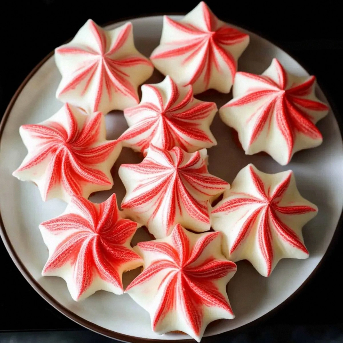 Peppermint Meringue Cookies: Melt-in-Your-Mouth Holiday Bliss