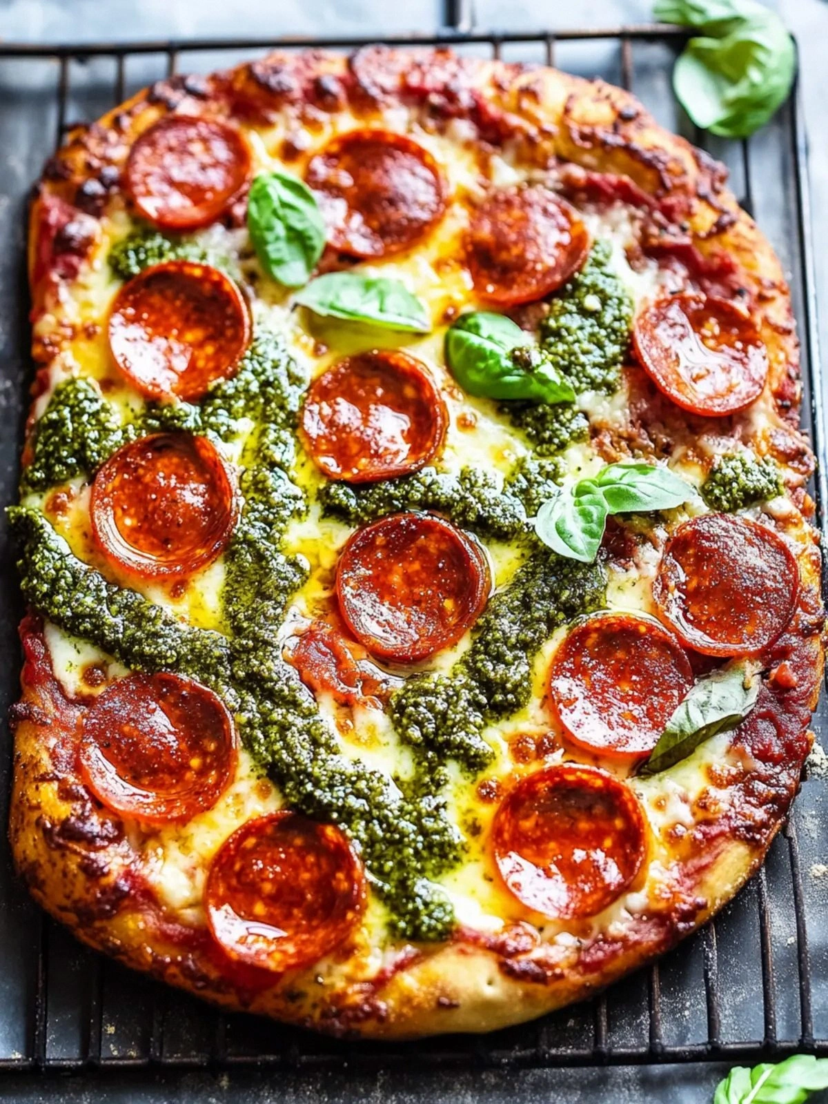 Pepperoni and Roasted Jalapeno