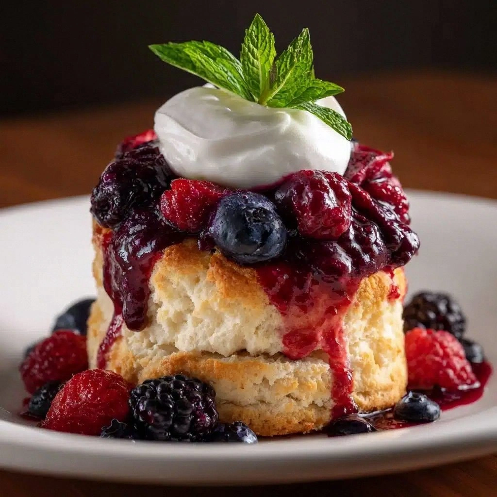 Perfect Berry Shortcakes Recip