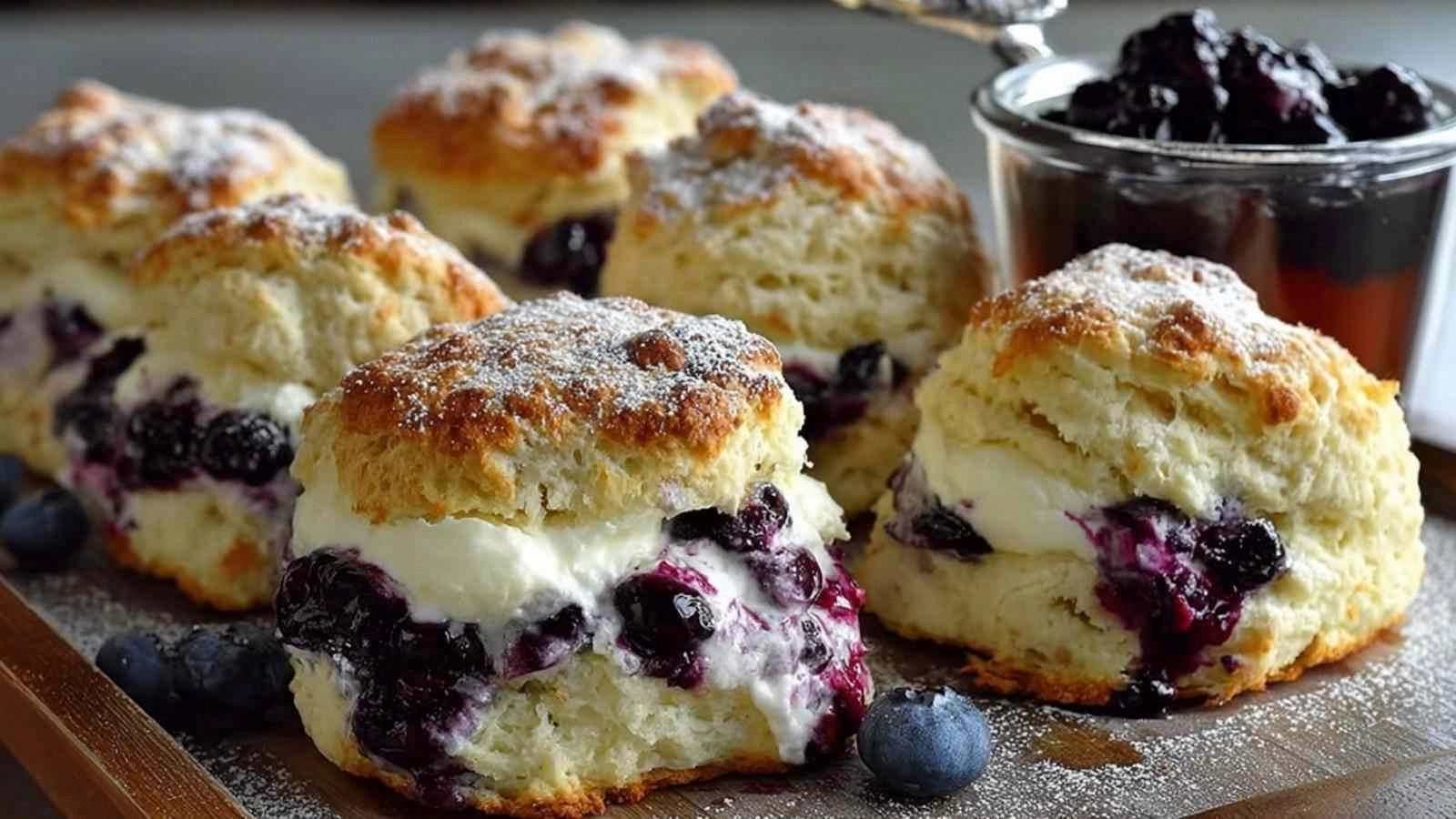 Perfect Blueberry Biscuits Rec