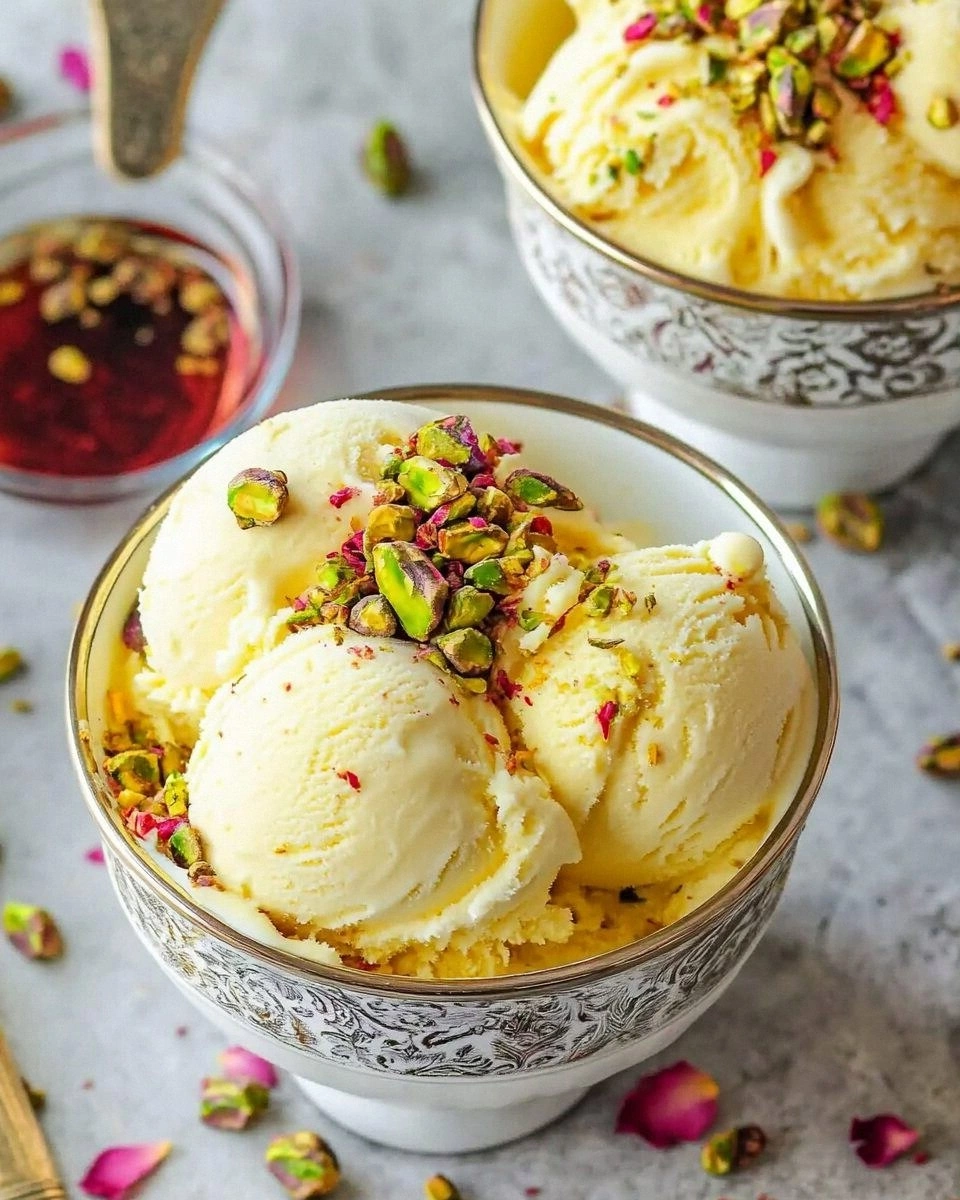 Persian Ice Cream (Bastani Son