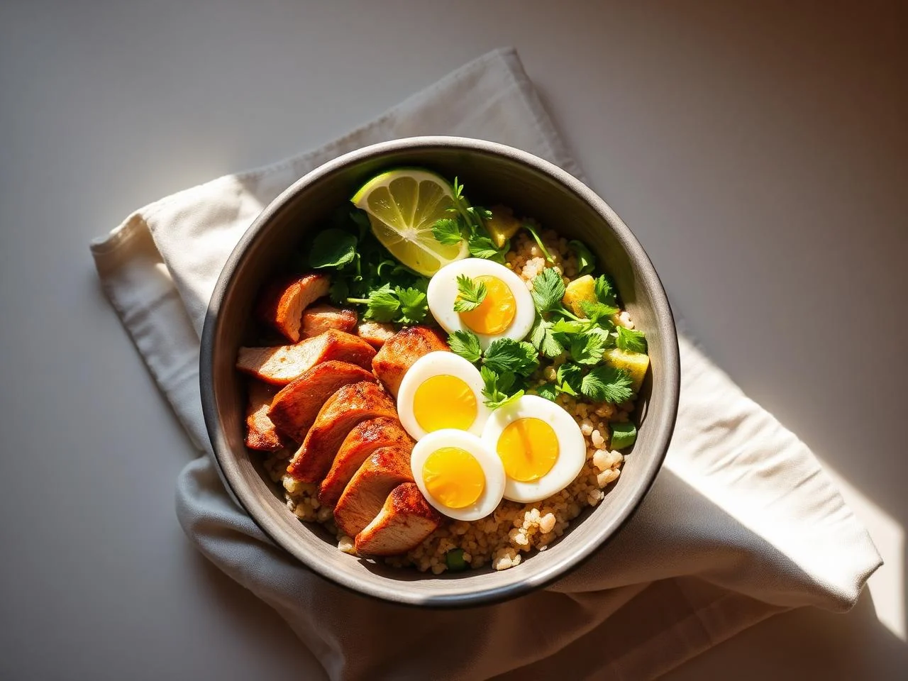 Peruvian Lomo Saltado Bowl