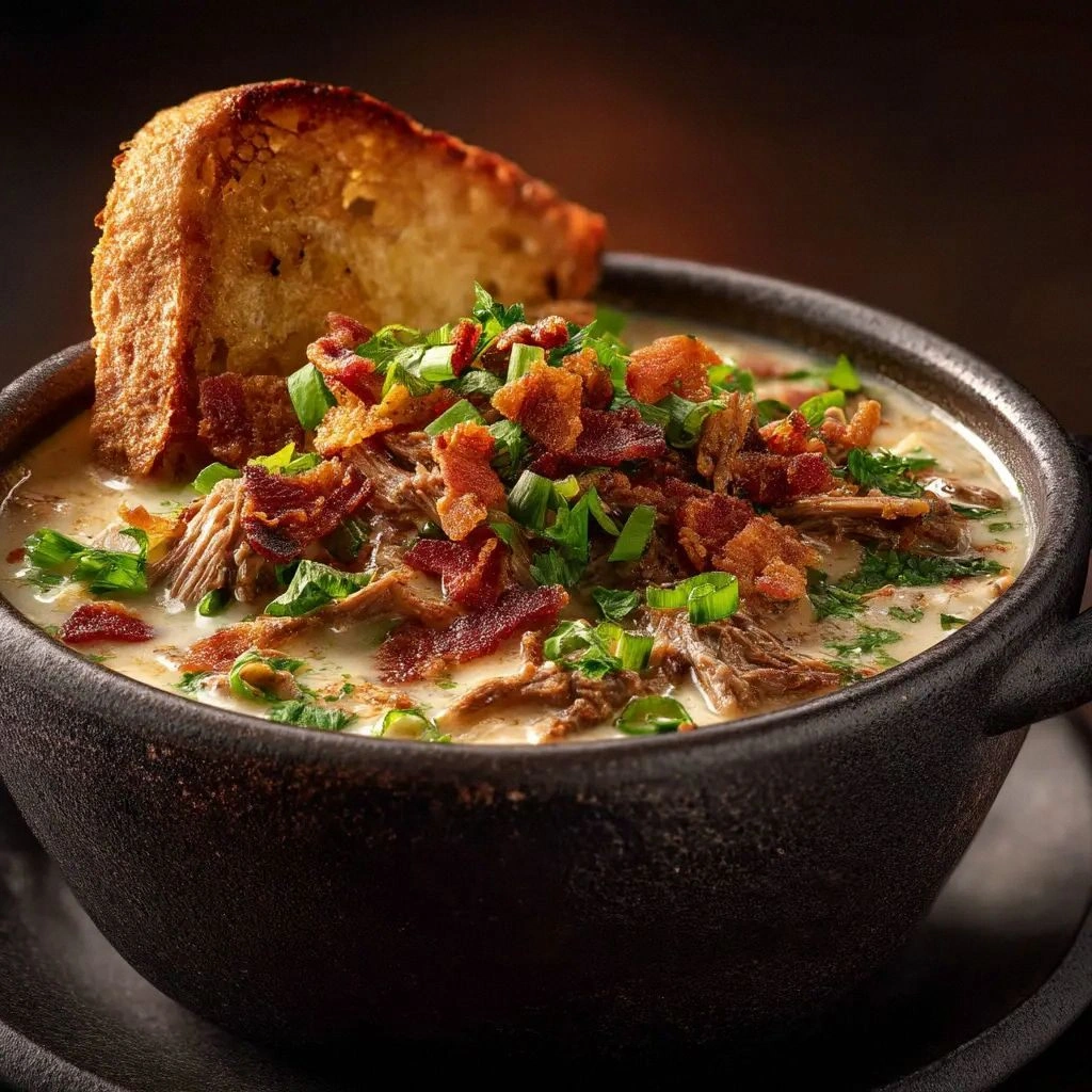 Philly Cheesesteak Soup Recipe