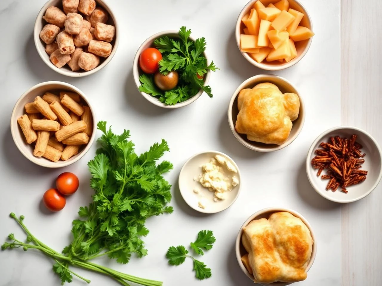 Ingredients for Pigs In A Blanket