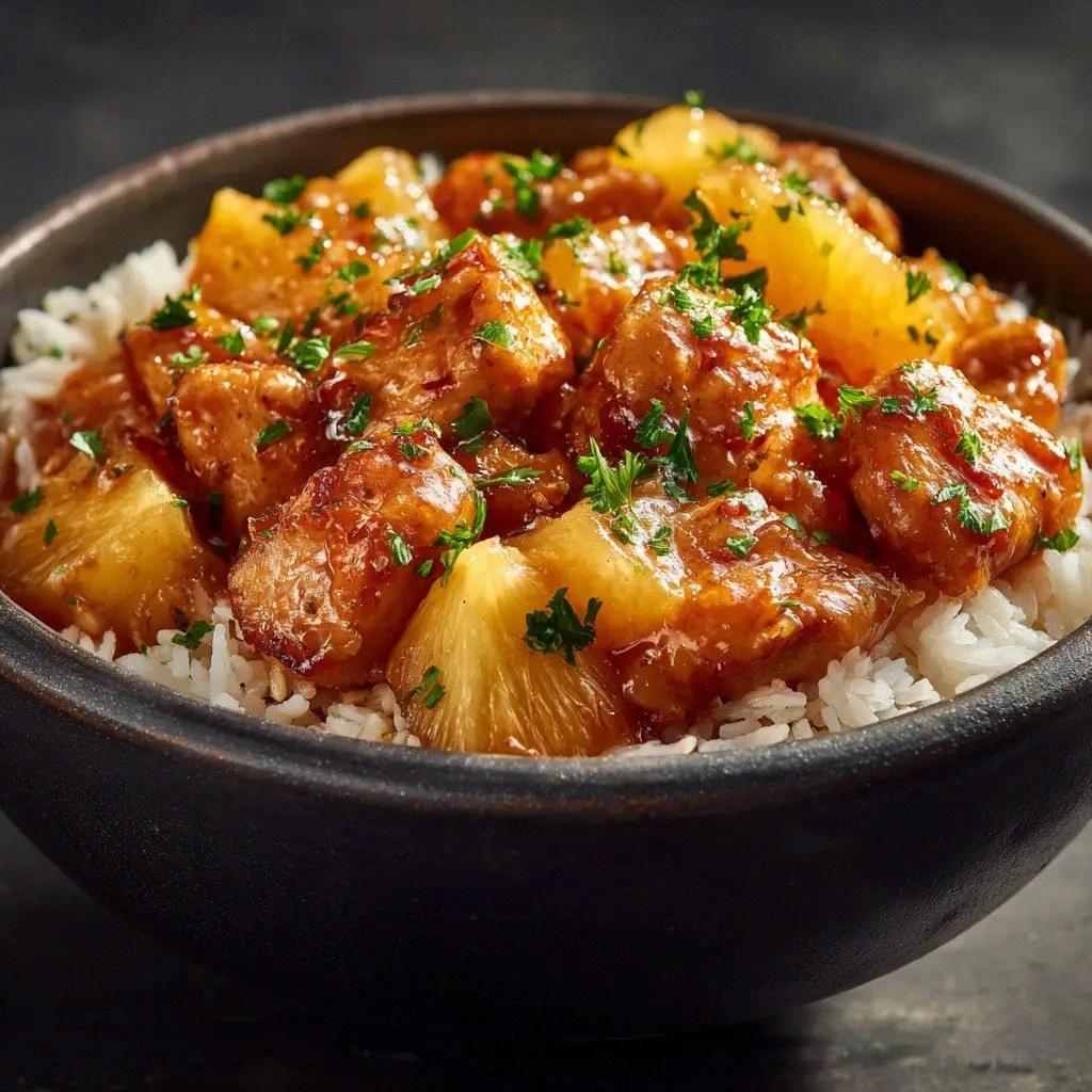 Pineapple Chicken and Rice: A 
