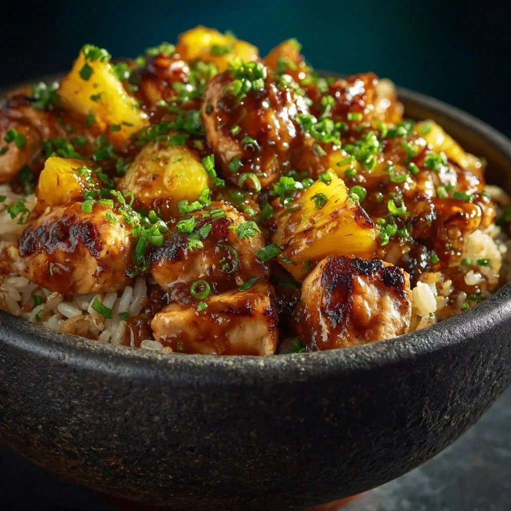 Pineapple Chicken and Rice (Ea