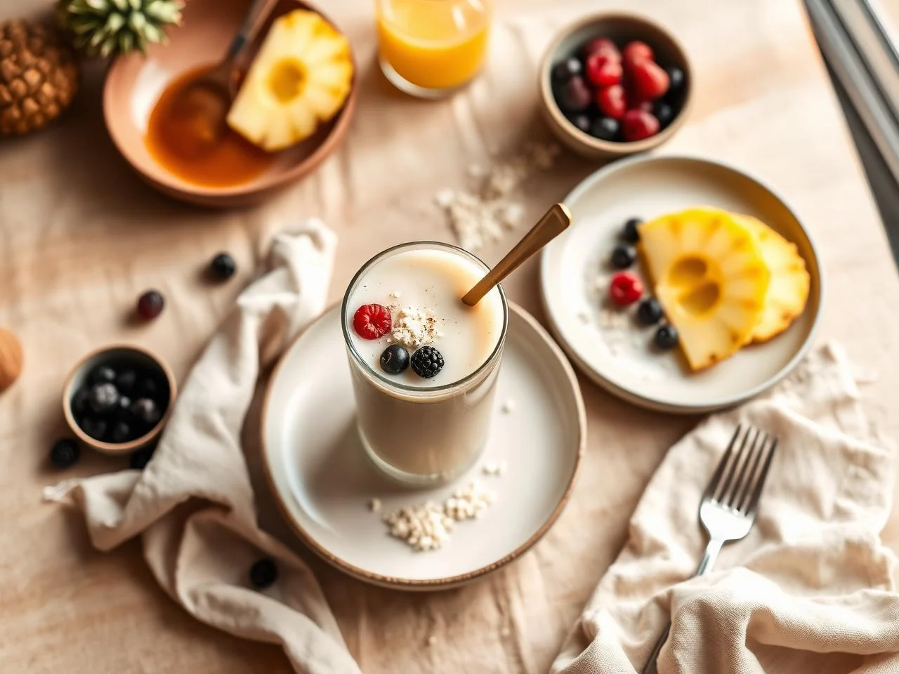 Pineapple Coconut Smoothie