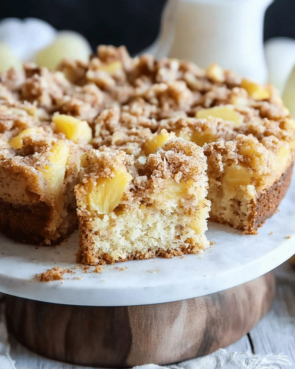 Pineapple Coffee Cake