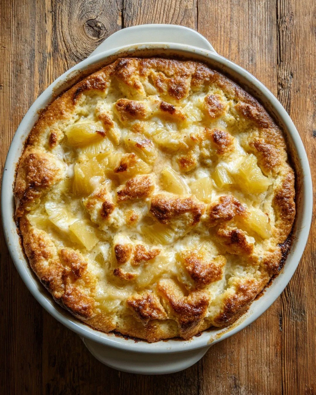 Pineapple Cream Cheese Cobbler – A Tropical Dessert Delight