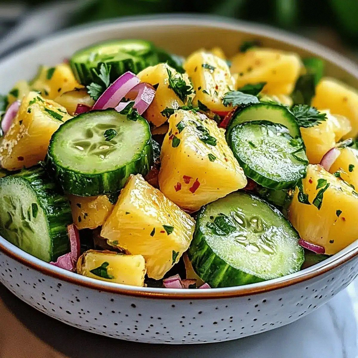 Pineapple Cucumber Salad: A Re