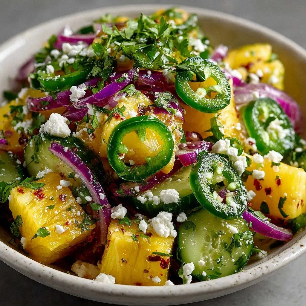 Pineapple Cucumber Salad (The 