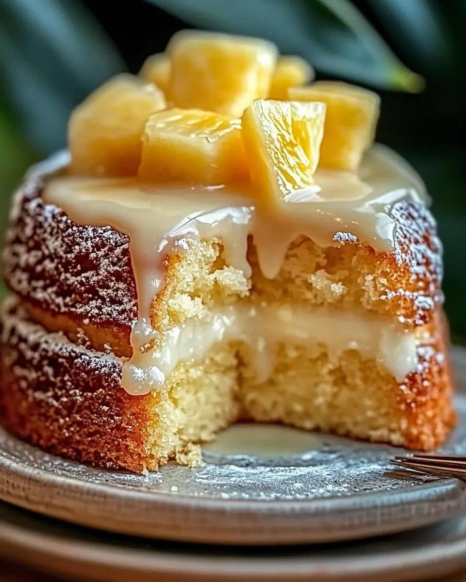 Pineapple Heaven Cake: A Delightful Tropical Treat!