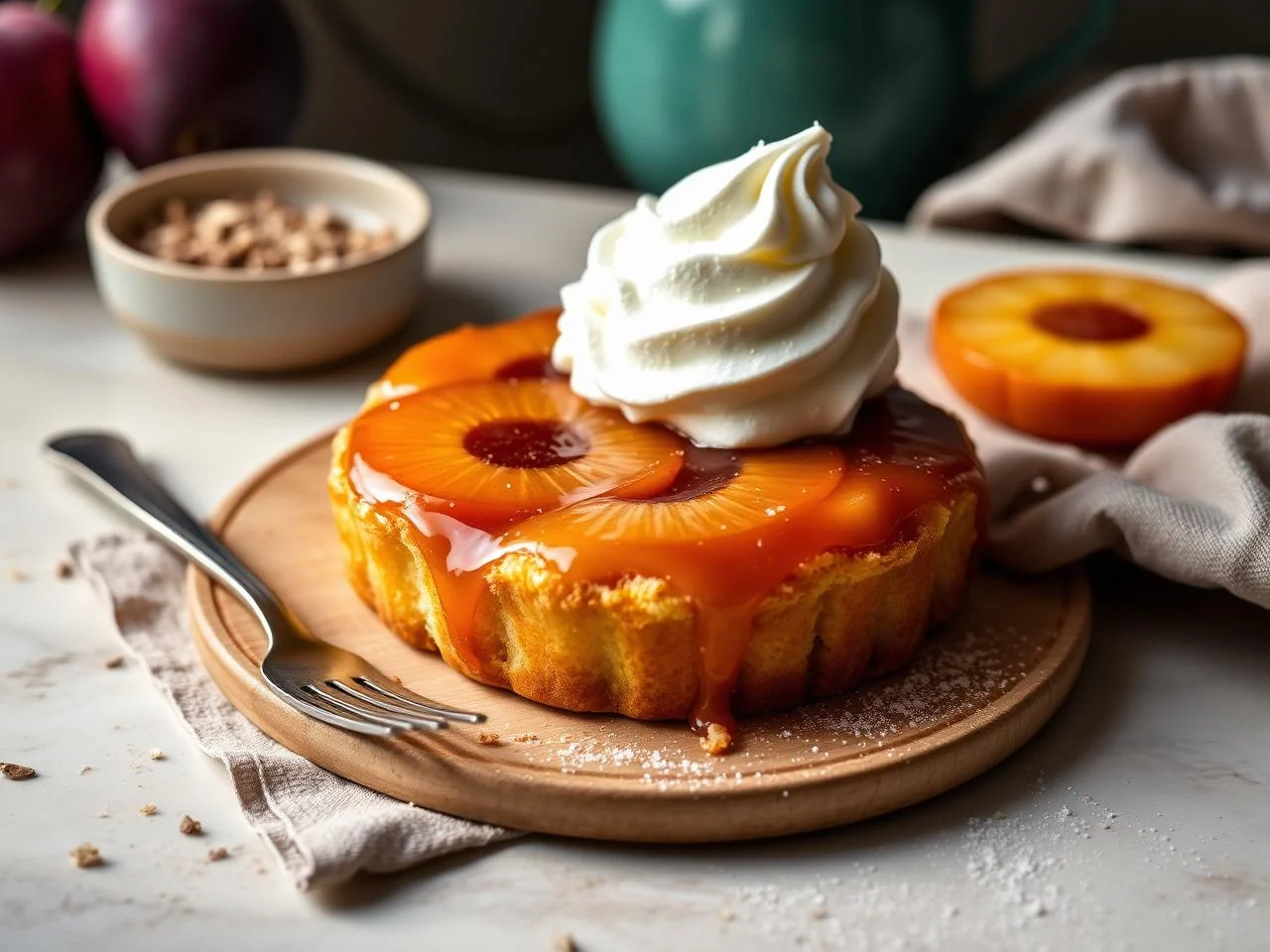 Pineapple Upside Down Ice Cream