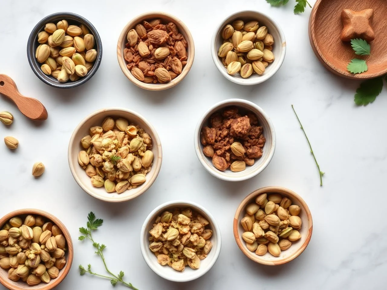 Ingredients for Pistachio Fat Bombs
