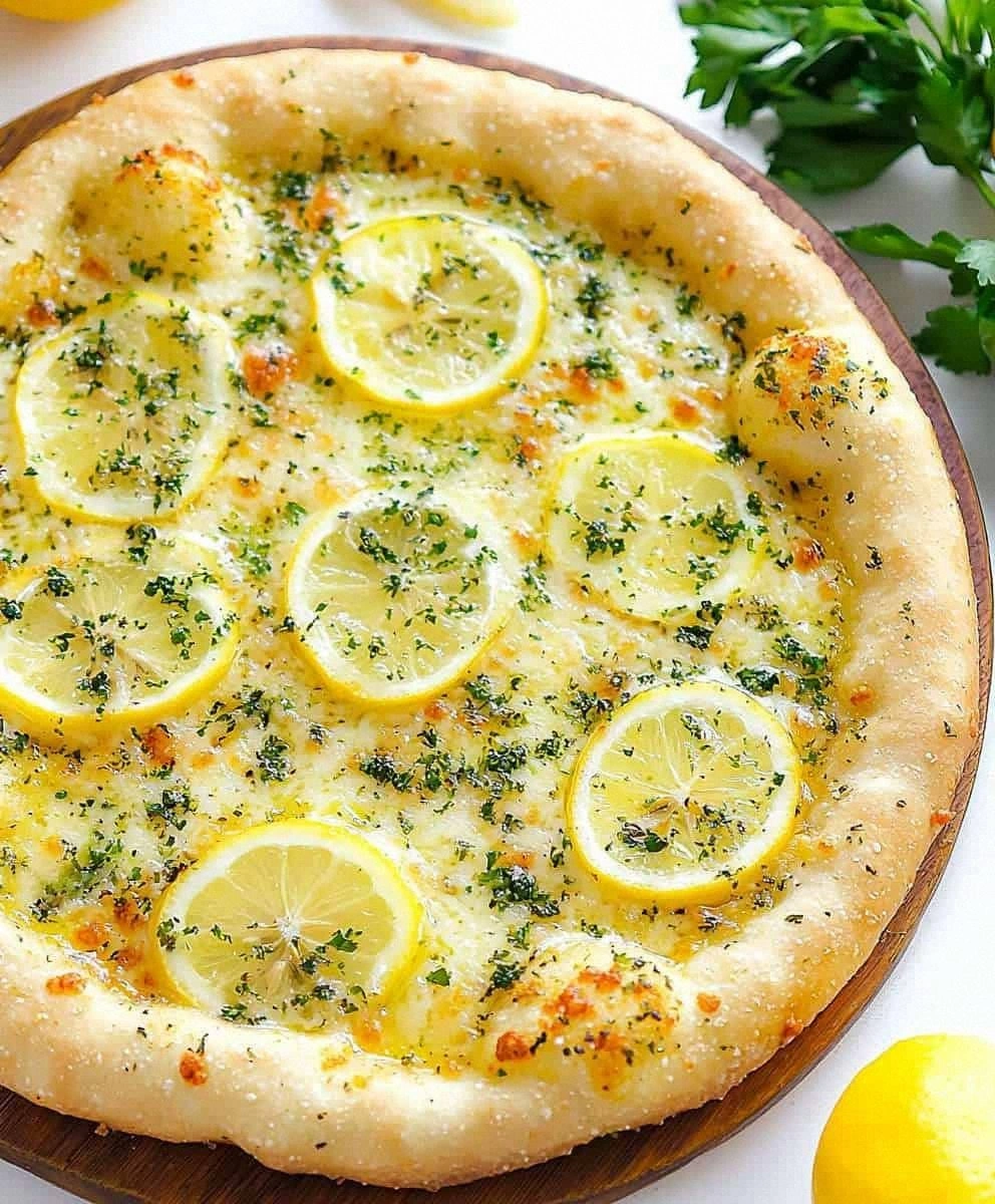 Pizza Bianca with Lemon: A Refreshing Twist on Classic Italian Pizza Recipes