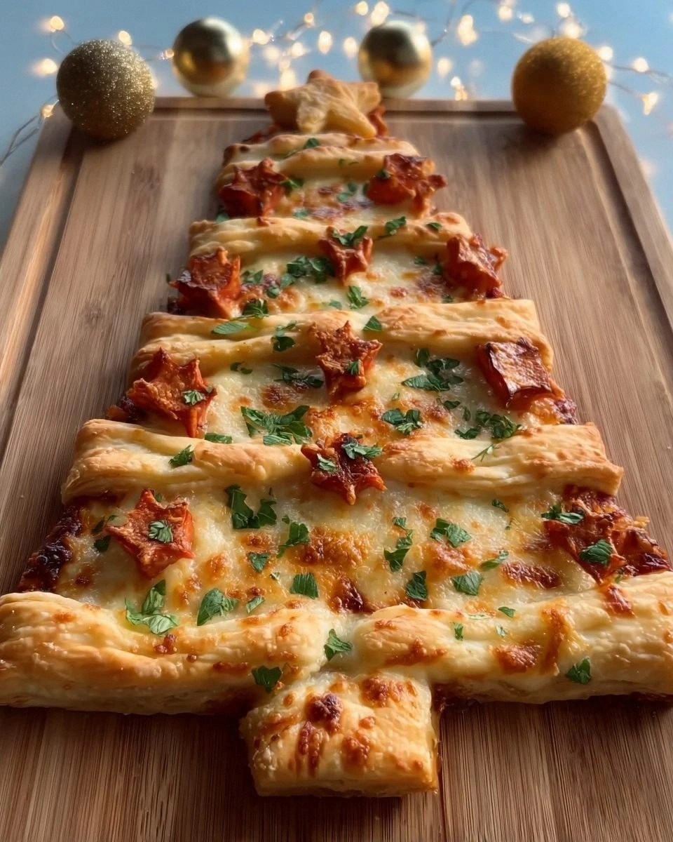 Pizza Christmas tree
