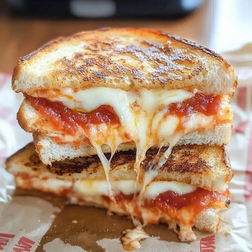 Pizza Grilled Cheese Sandwich 