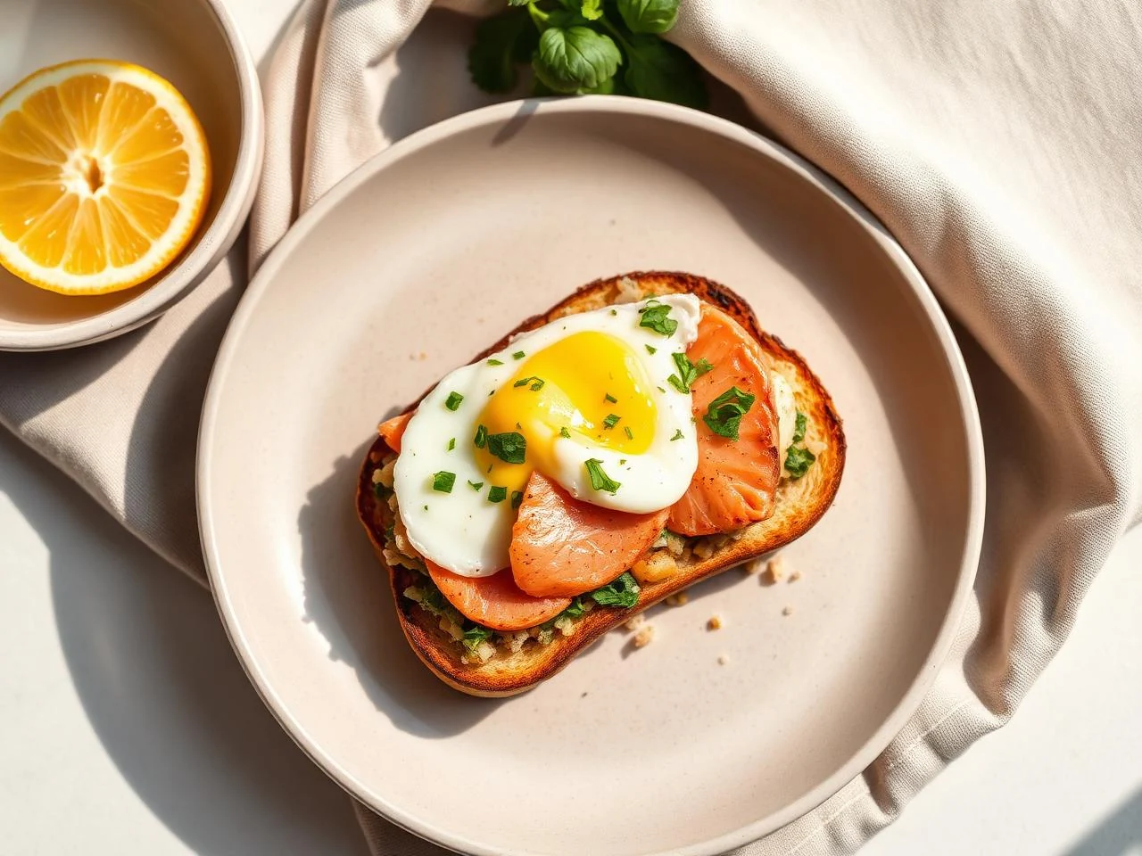 Poached Eggs On Toast