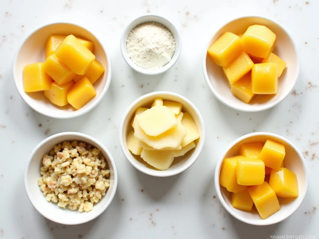 Ingredients for Poached Pears