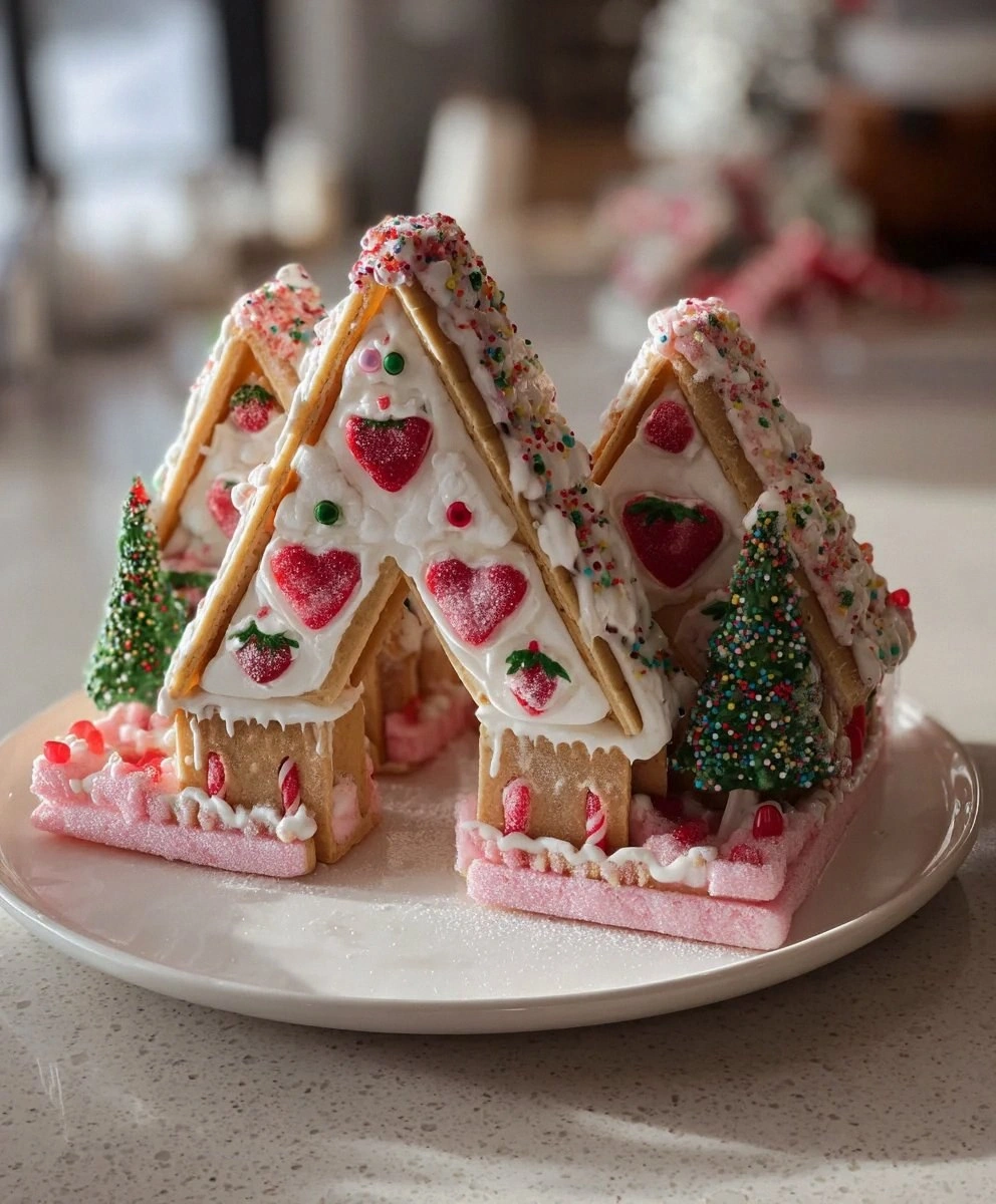 Pop Tart Gingerbread House