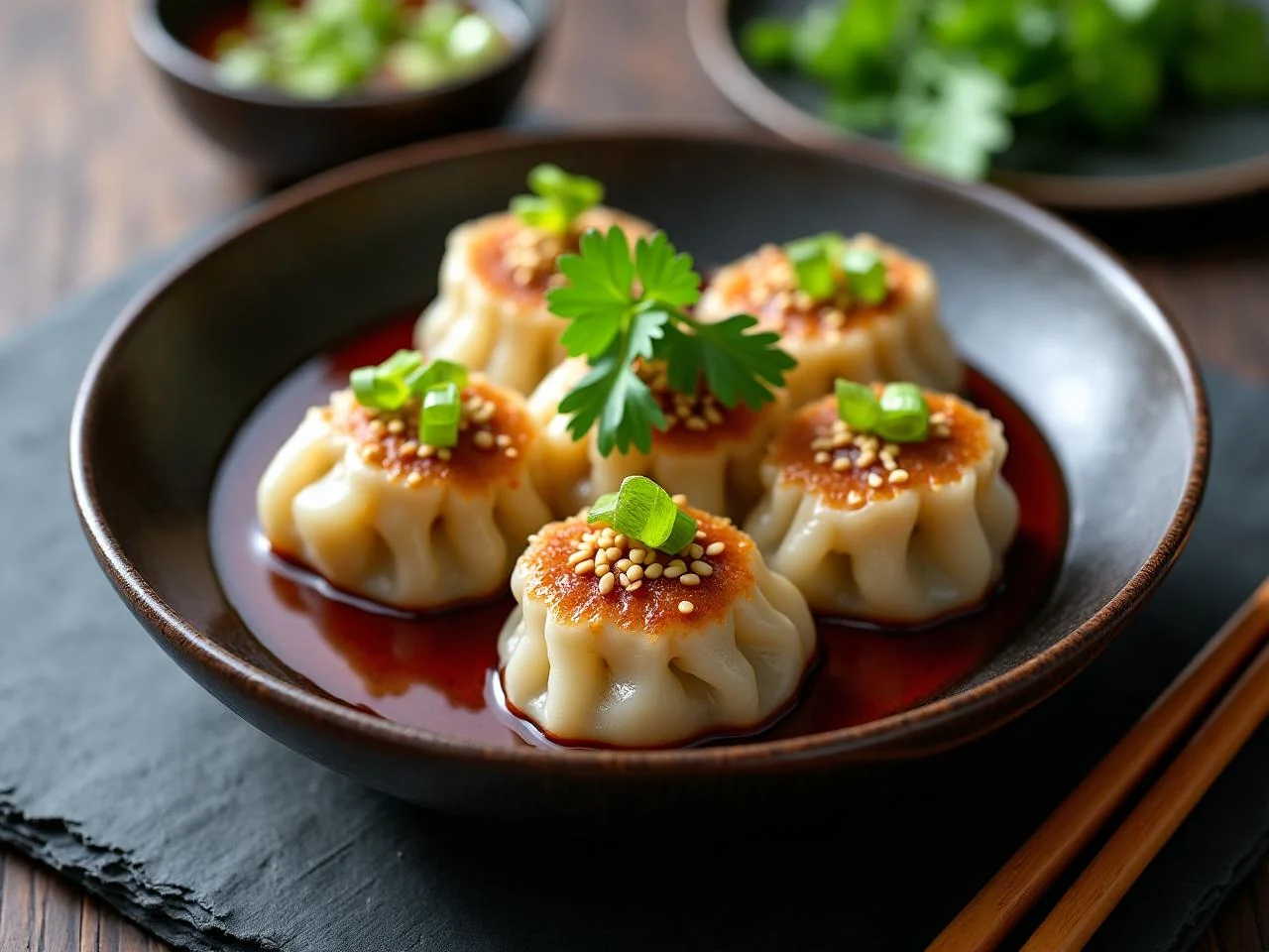 Pork and Cabbage Potstickers