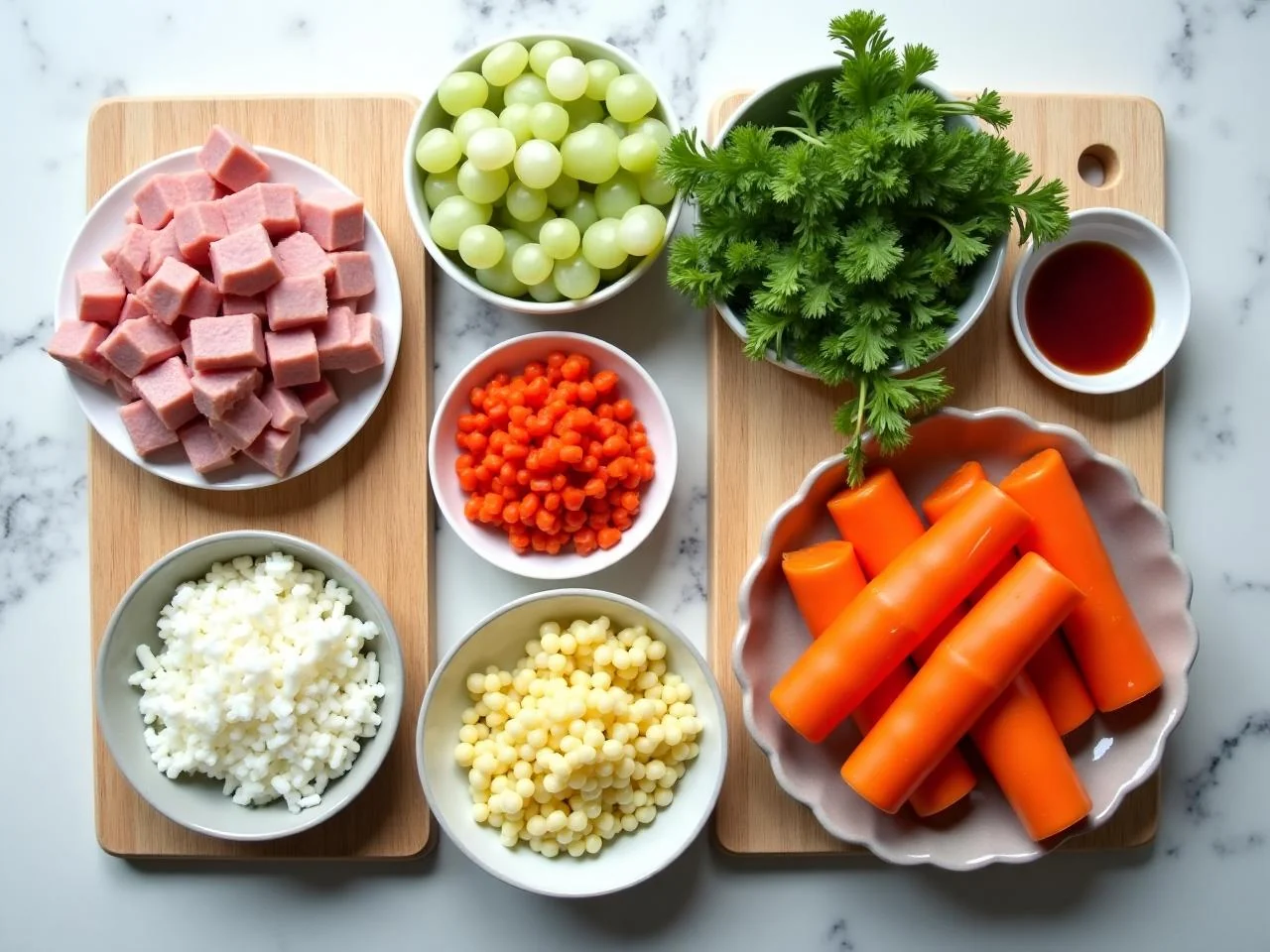 Ingredients for Pork And Vegetable Skillet Dinner