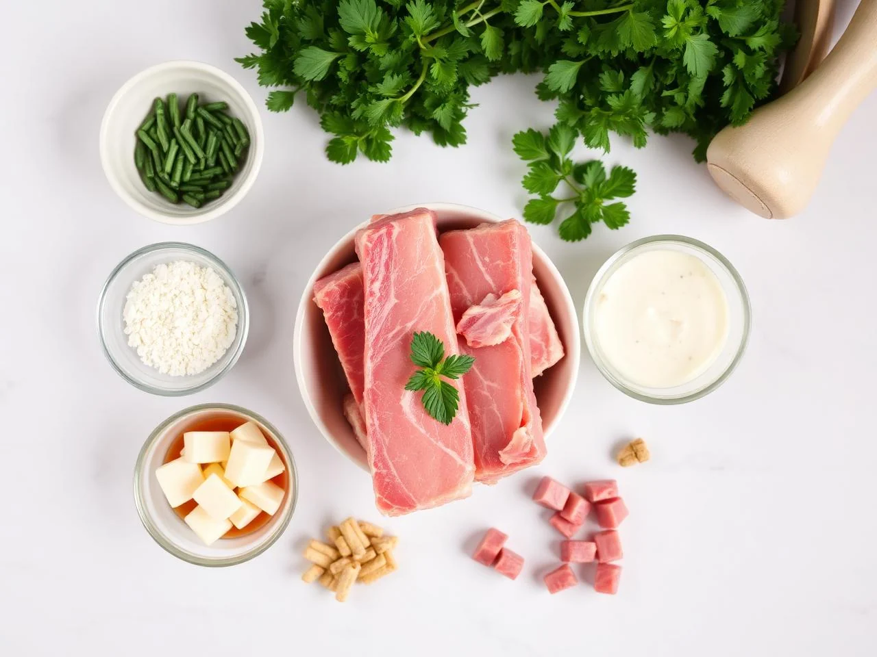 Ingredients for Pork Back Ribs