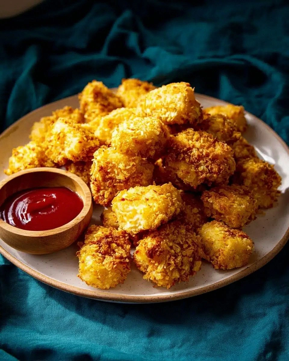 Potato Chip Crusted Popcorn Ch